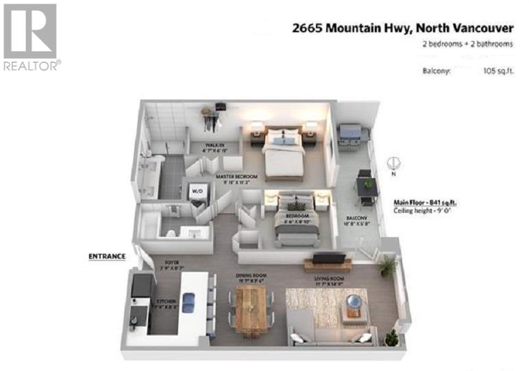 309 2665 Mountain Highway, North Vancouver, British Columbia  V7J 0A8 - Photo 24 - R2869666
