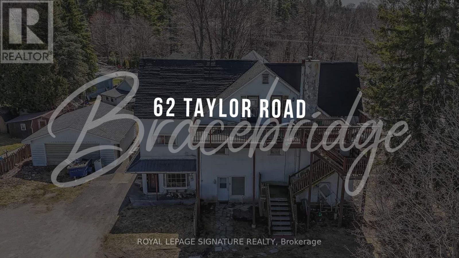 62 Taylor Rd, Bracebridge, Ontario  P1L 1J1 - Photo 1 - X8232320