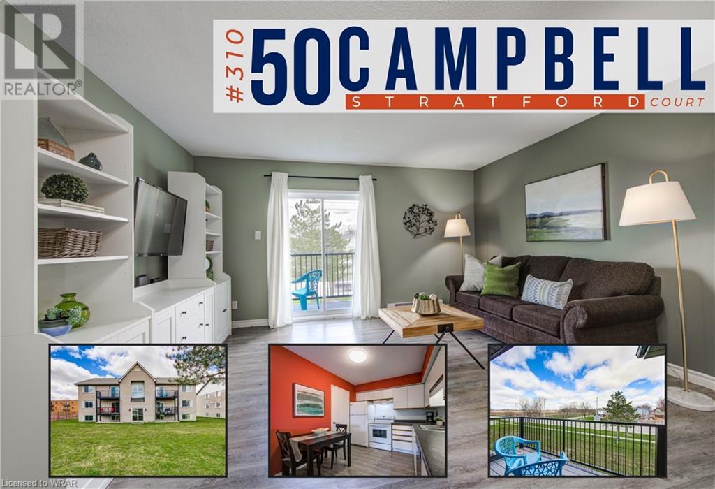 50 CAMPBELL Court Unit# 310, stratford, Ontario
