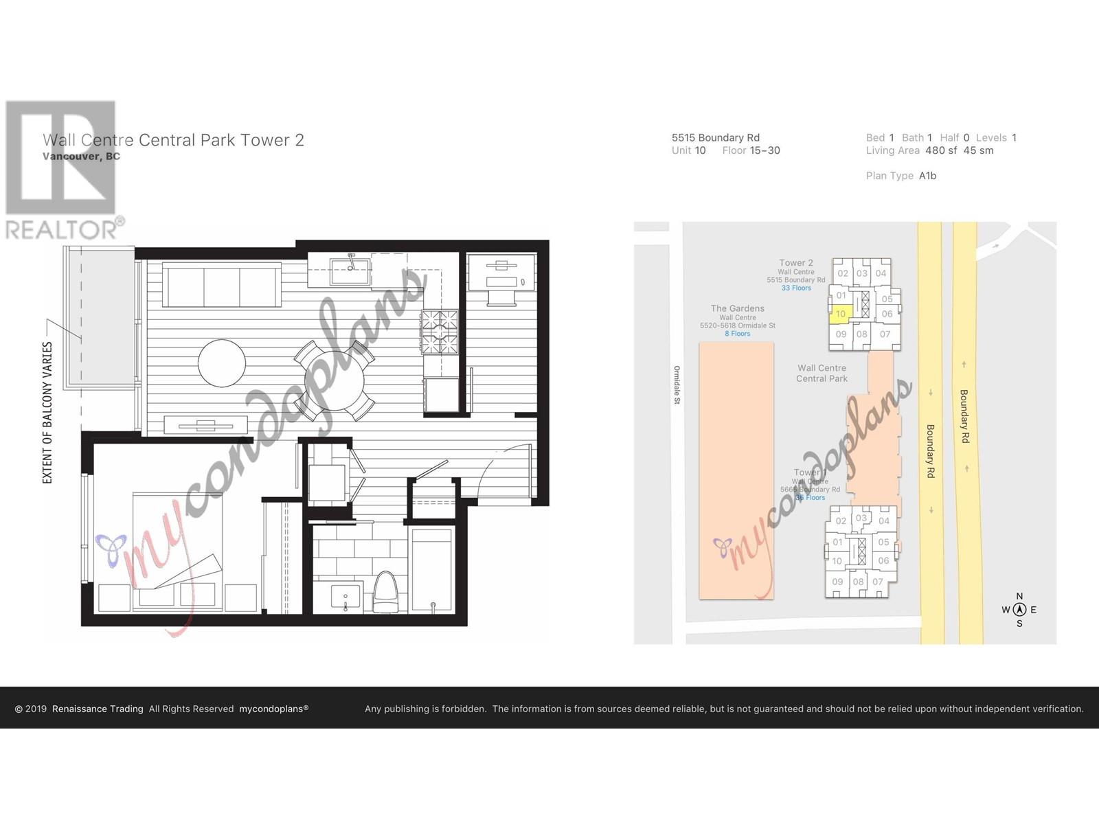 Listing Picture 21 of 22 : 2310 5515 BOUNDARY ROAD, Vancouver / 溫哥華 - 魯藝地產 Yvonne Lu Group - MLS Medallion Club Member