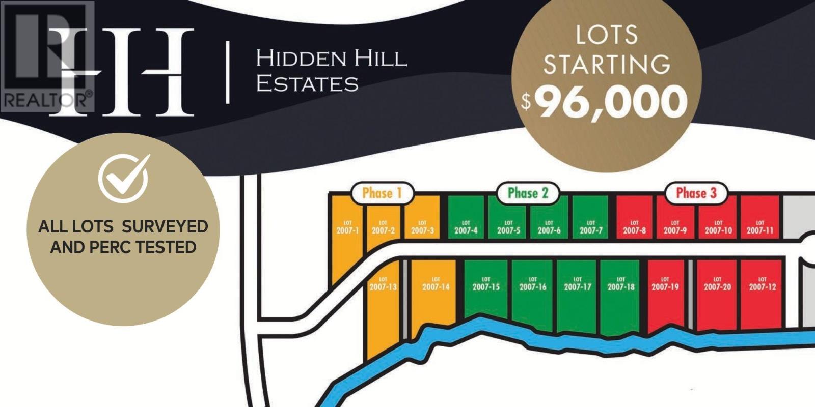 Lot 1 Hidden Hill Drive|Hidden Hill Estates, blooming point, Prince Edward Island