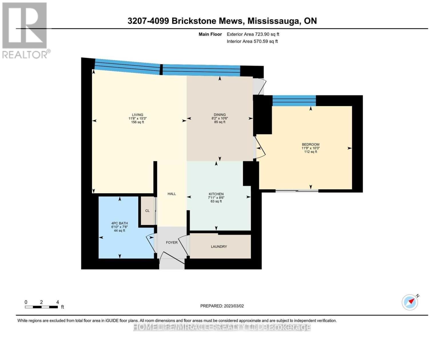 #3207 -4099 Brickstone Mews, Mississauga, Ontario  L5B 0G2 - Photo 40 - W8250492