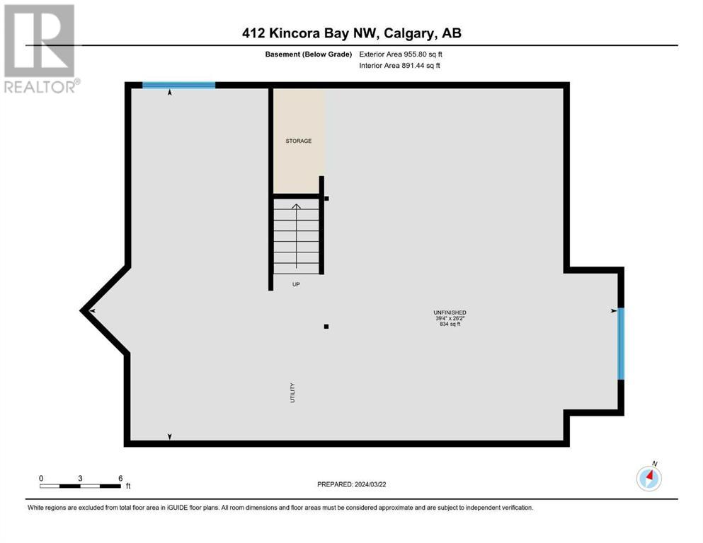 412 Kincora Bay Nw, Calgary, Alberta  T3R 1L5 - Photo 22 - A2124007