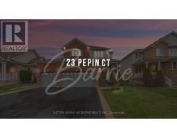 23 Pepin Crt, Barrie, Ca