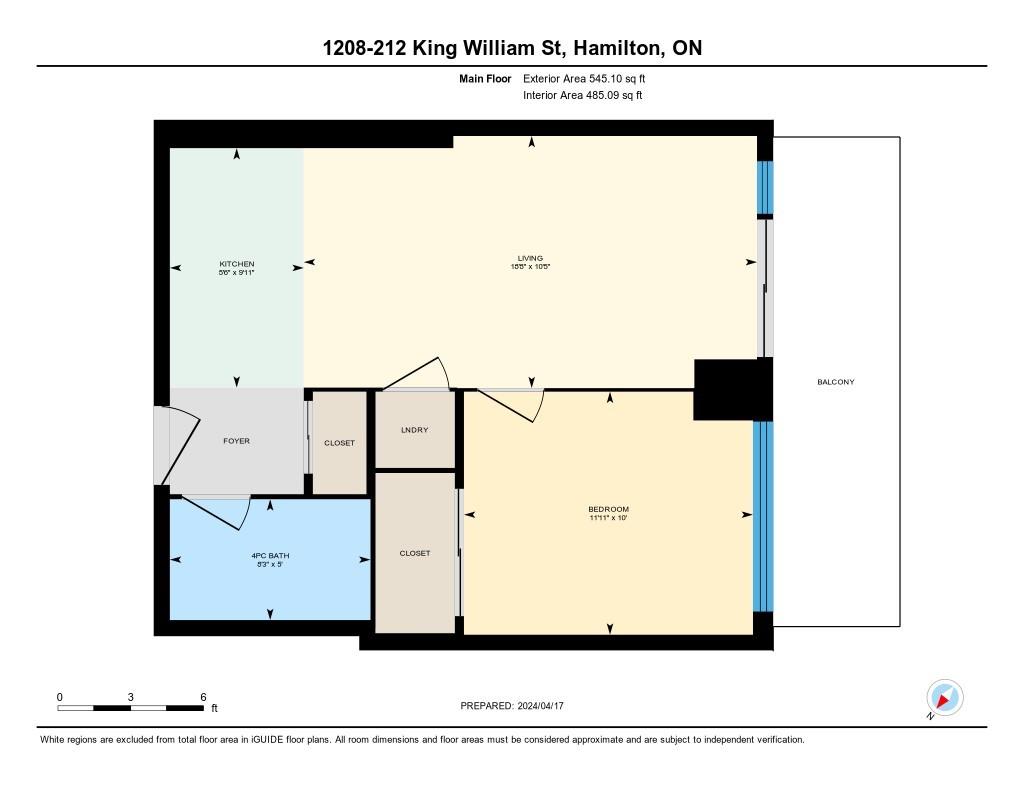 212 King William Street, Unit #1208, Hamilton, Ontario  L8R 0A7 - Photo 22 - H4191322