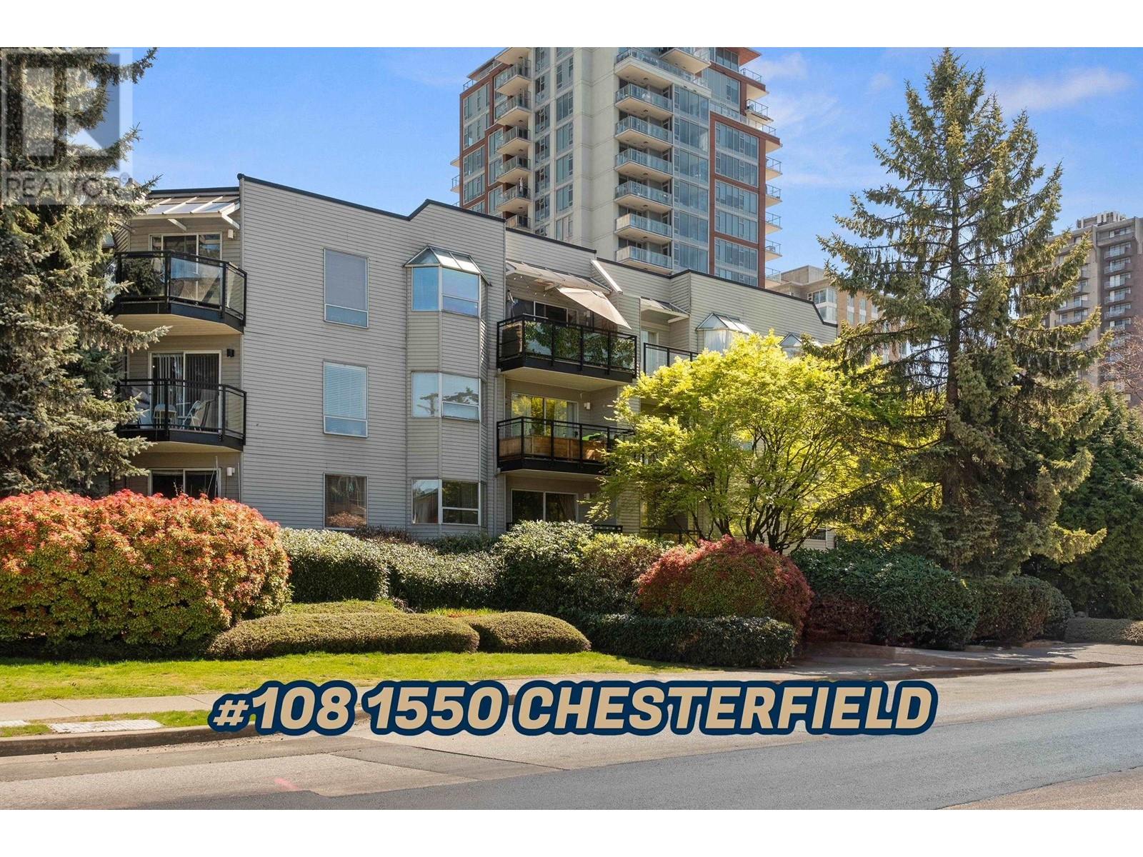 108 1550 Chesterfield Avenue, North Vancouver, British Columbia  V7M 2N6 - Photo 1 - R2873173