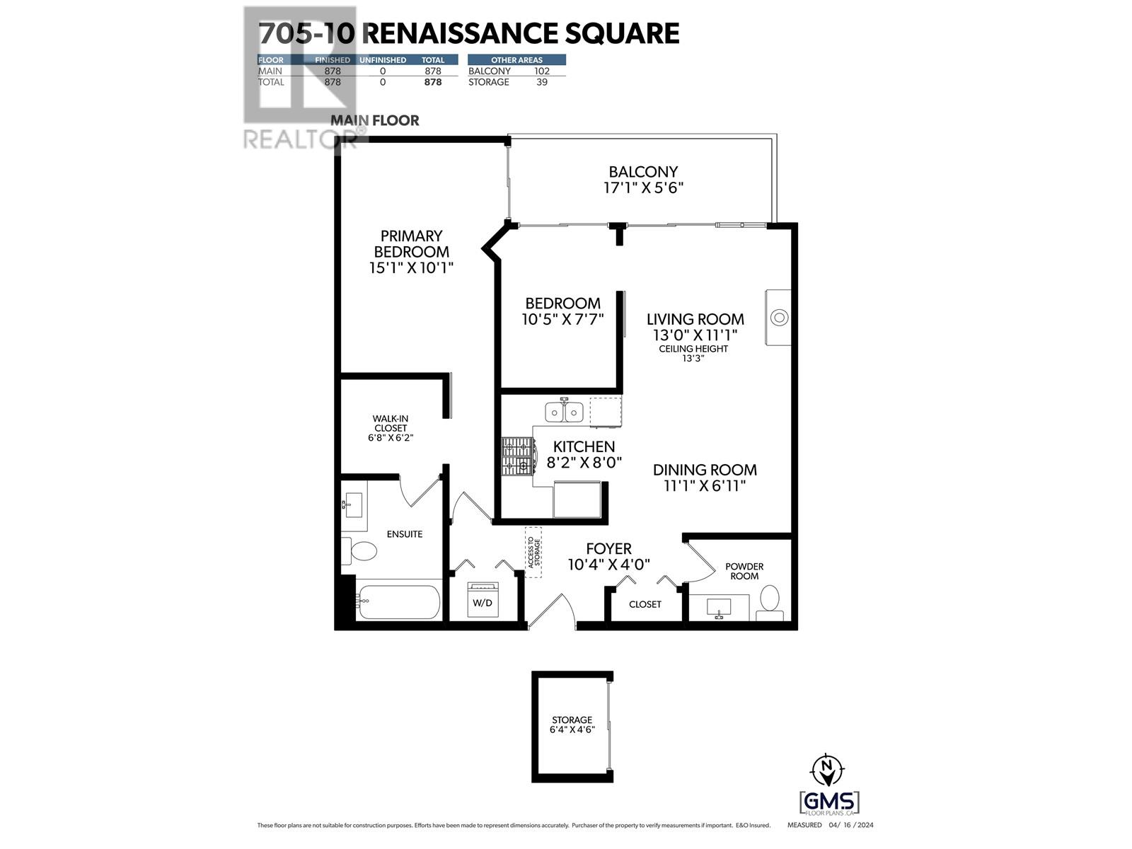 705 10 Renaissance Square, New Westminster, British Columbia  V3M 7B1 - Photo 3 - R2874137