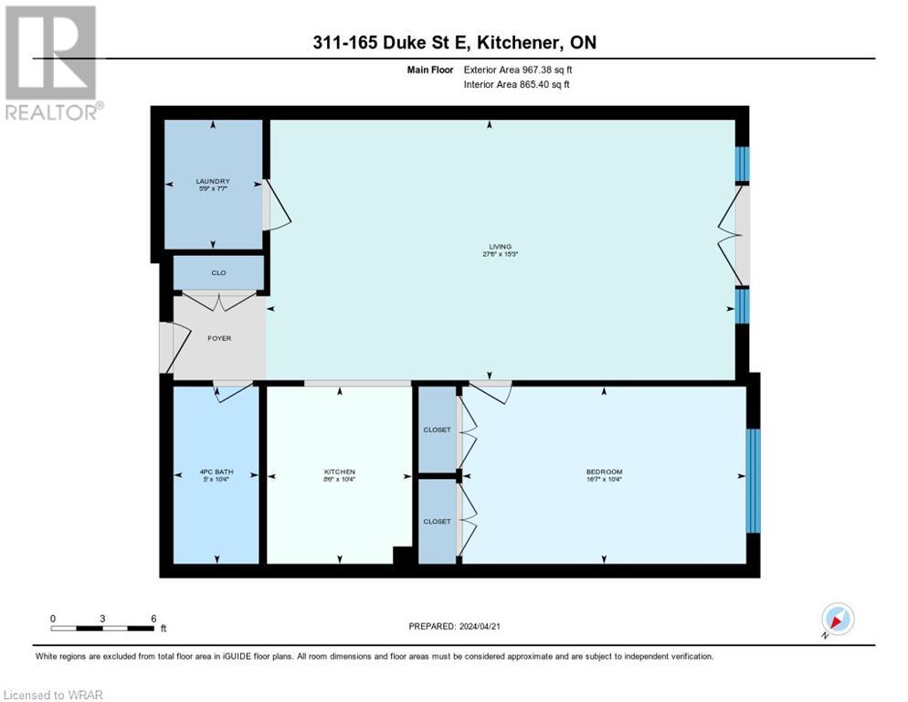 165 DUKE Street, Kitchener, 1 Bedroom Bedrooms, ,1 BathroomBathrooms,Single Family,For Sale,DUKE,40571272