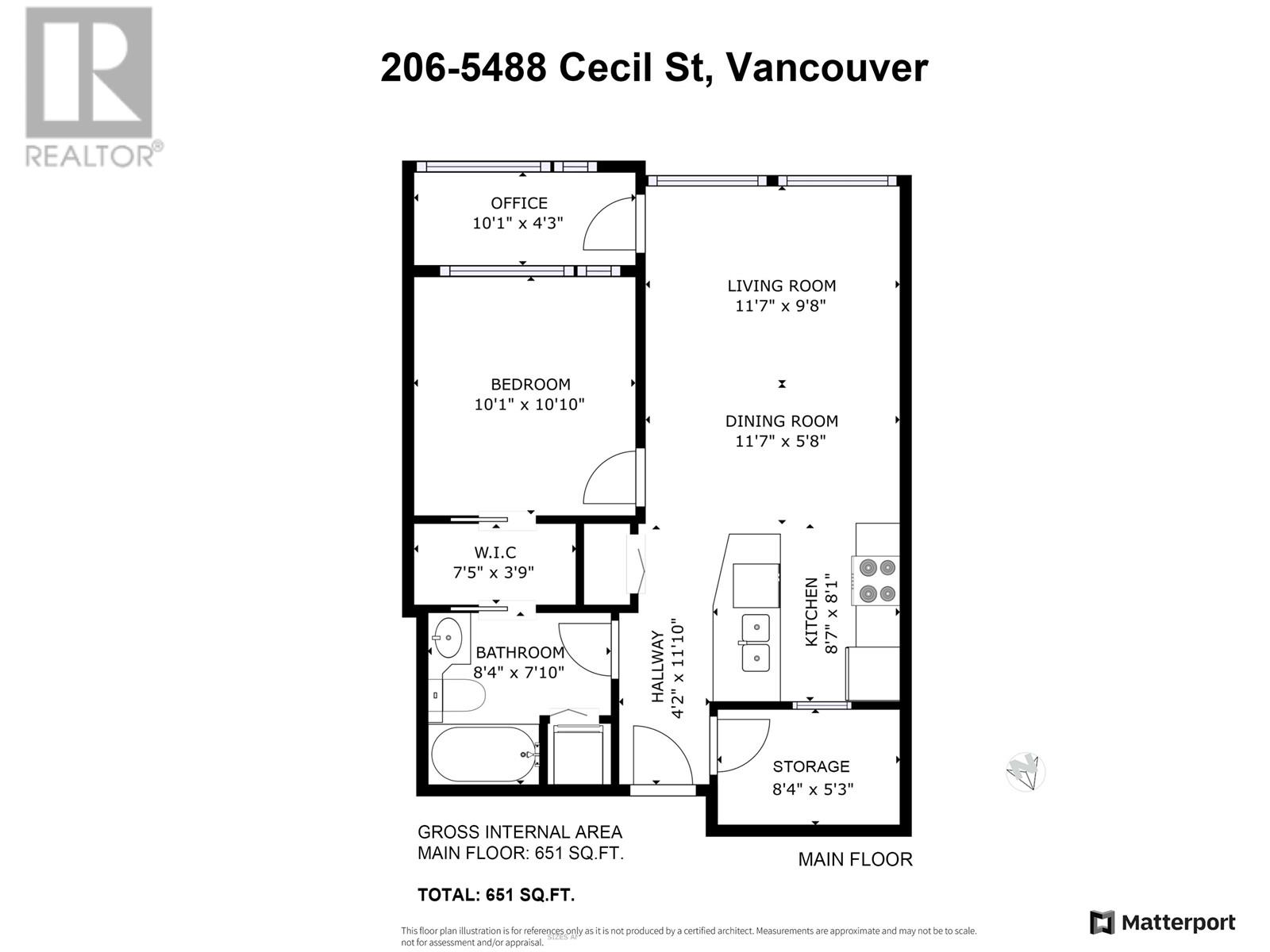 Listing Picture 2 of 20 : 206 5488 CECIL STREET, Vancouver / 溫哥華 - 魯藝地產 Yvonne Lu Group - MLS Medallion Club Member