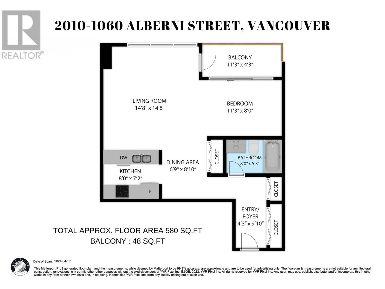 2010 1060 Alberni Street, Vancouver, British Columbia  V6E 4K2 - Photo 17 - R2874314