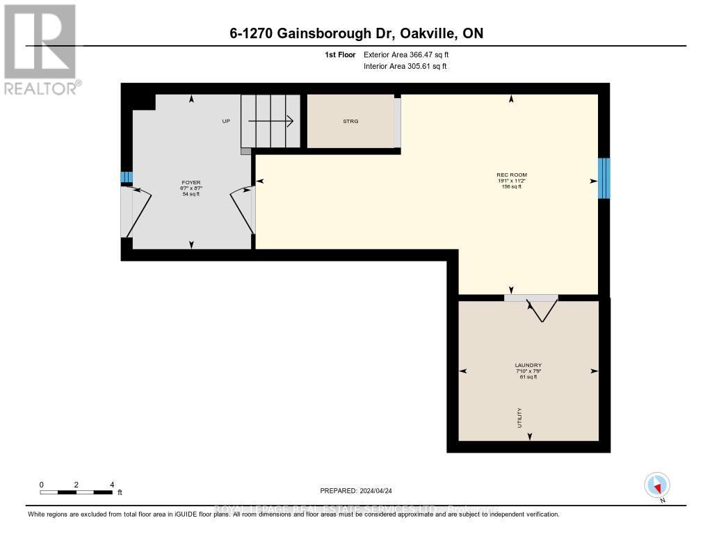#6 -1270 Gainsborough Dr, Oakville, Ontario  L6H 2L2 - Photo 33 - W8268466
