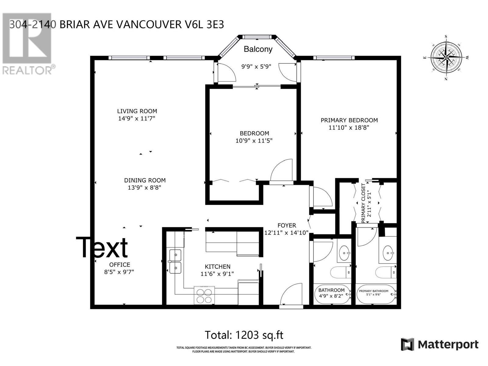 Listing Picture 15 of 15 : 304 2140 BRIAR AVENUE, Vancouver / 溫哥華 - 魯藝地產 Yvonne Lu Group - MLS Medallion Club Member
