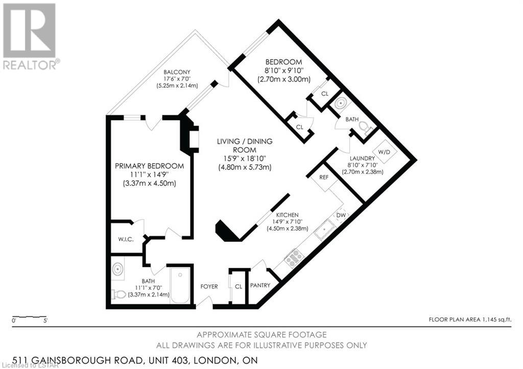 511 GAINSBOROUGH Road, London, 2 Bedrooms Bedrooms, ,2 BathroomsBathrooms,Single Family,For Sale,GAINSBOROUGH,40562986