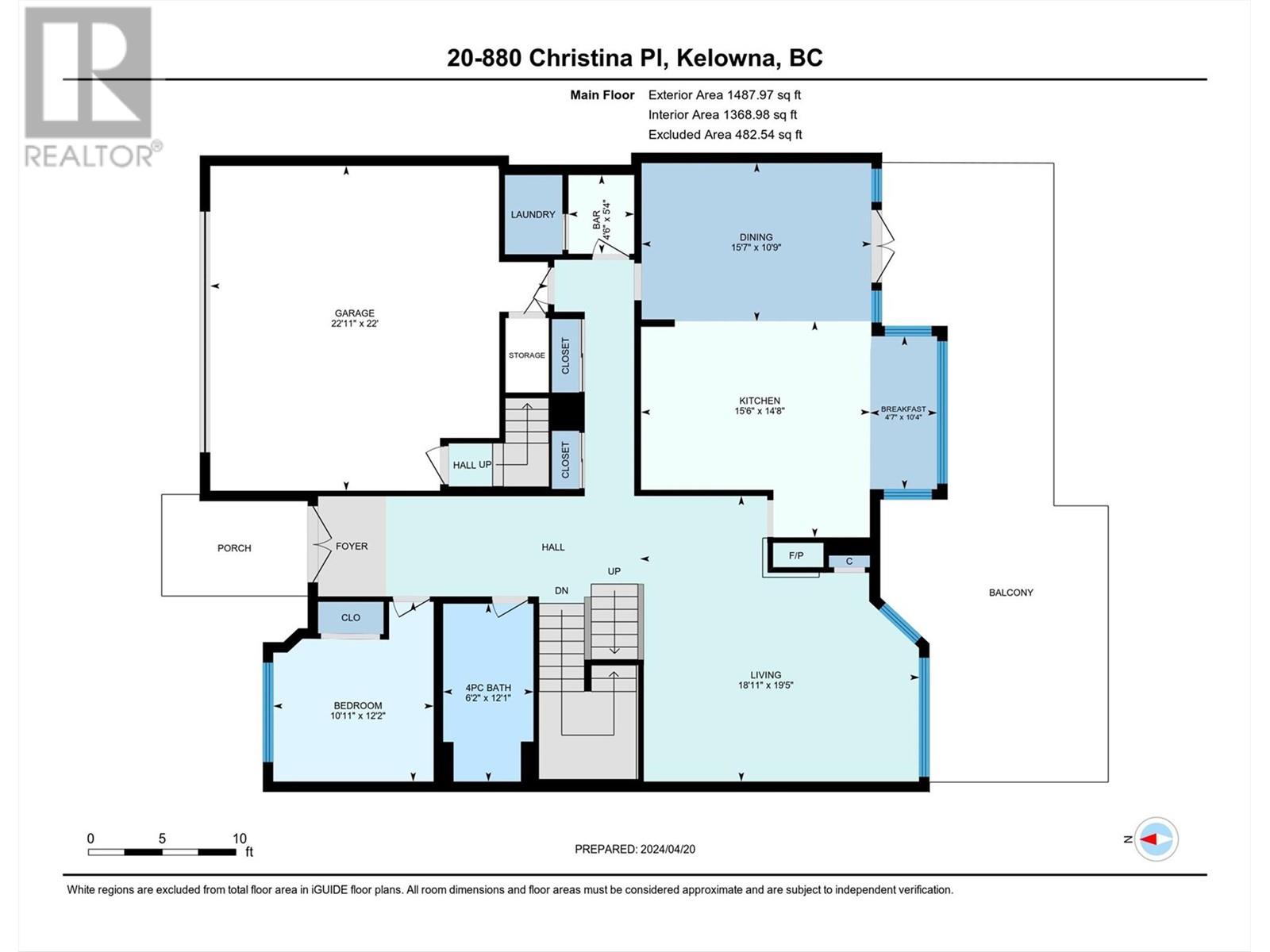 880 Christina Place Unit# 20, Kelowna, BC V1V1S2