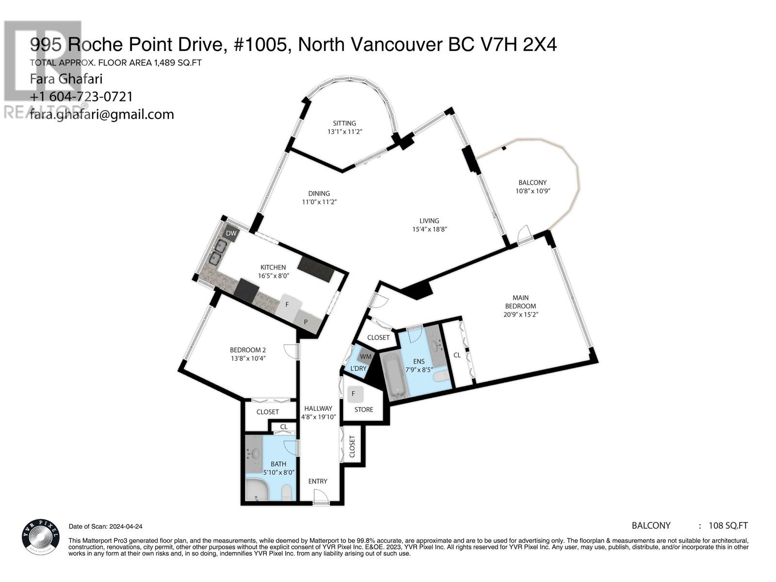 1005 995 Roche Point Drive, North Vancouver, British Columbia  V7H 2X4 - Photo 32 - R2875773