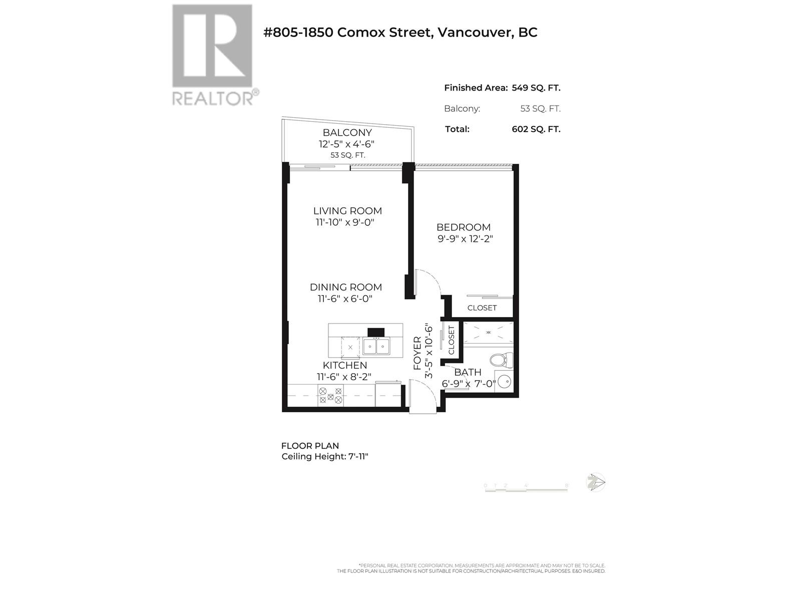 805 1850 Comox Street, Vancouver, British Columbia  V6G 1R3 - Photo 16 - R2876231