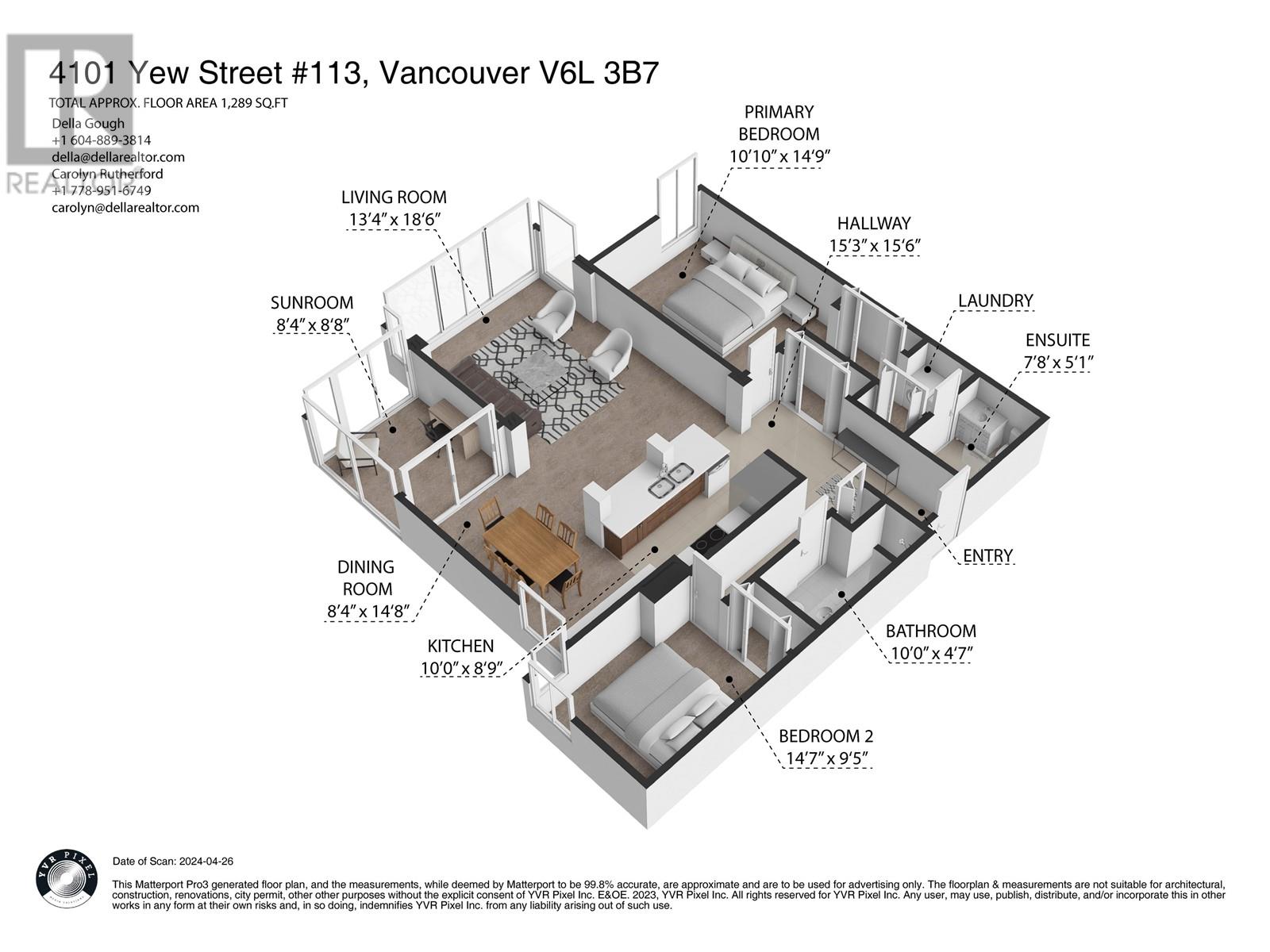 113 4101 Yew Street, Vancouver, British Columbia  V6L 3B7 - Photo 26 - R2876554