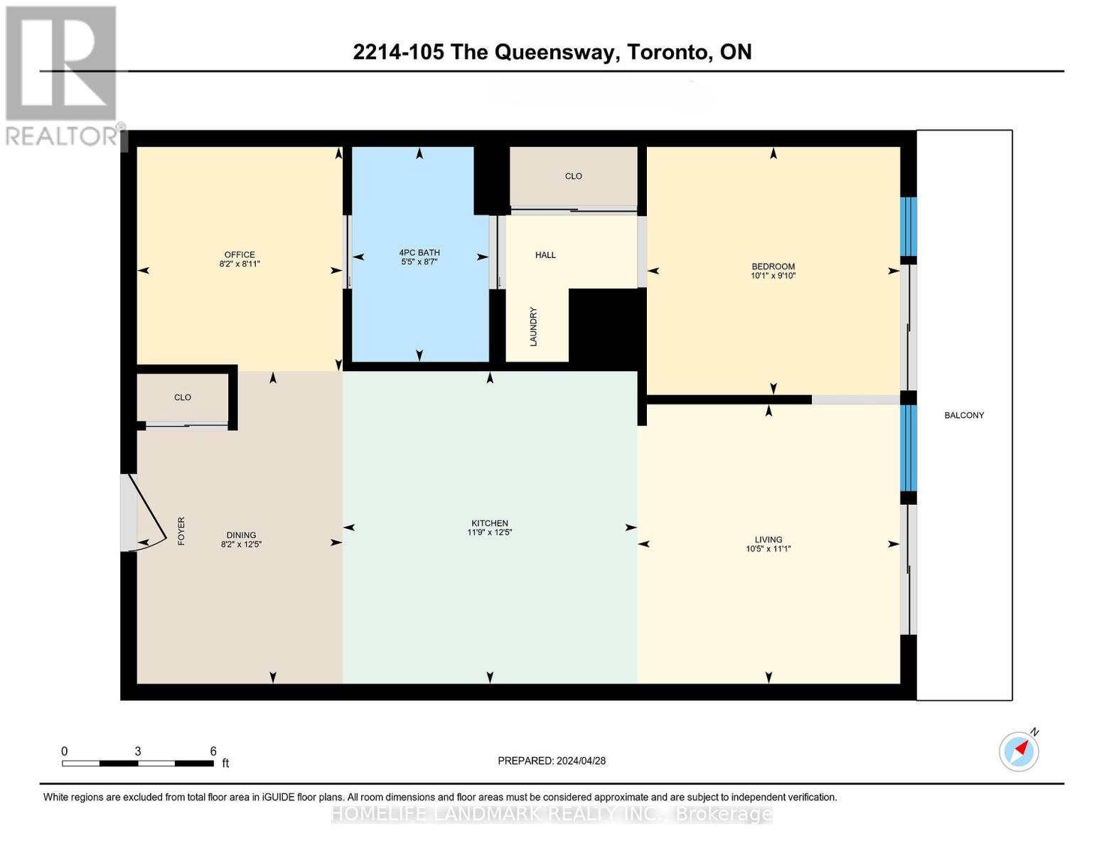 #2214 -105 The Queensway, Toronto, Ontario  M6S 5B5 - Photo 40 - W8282010