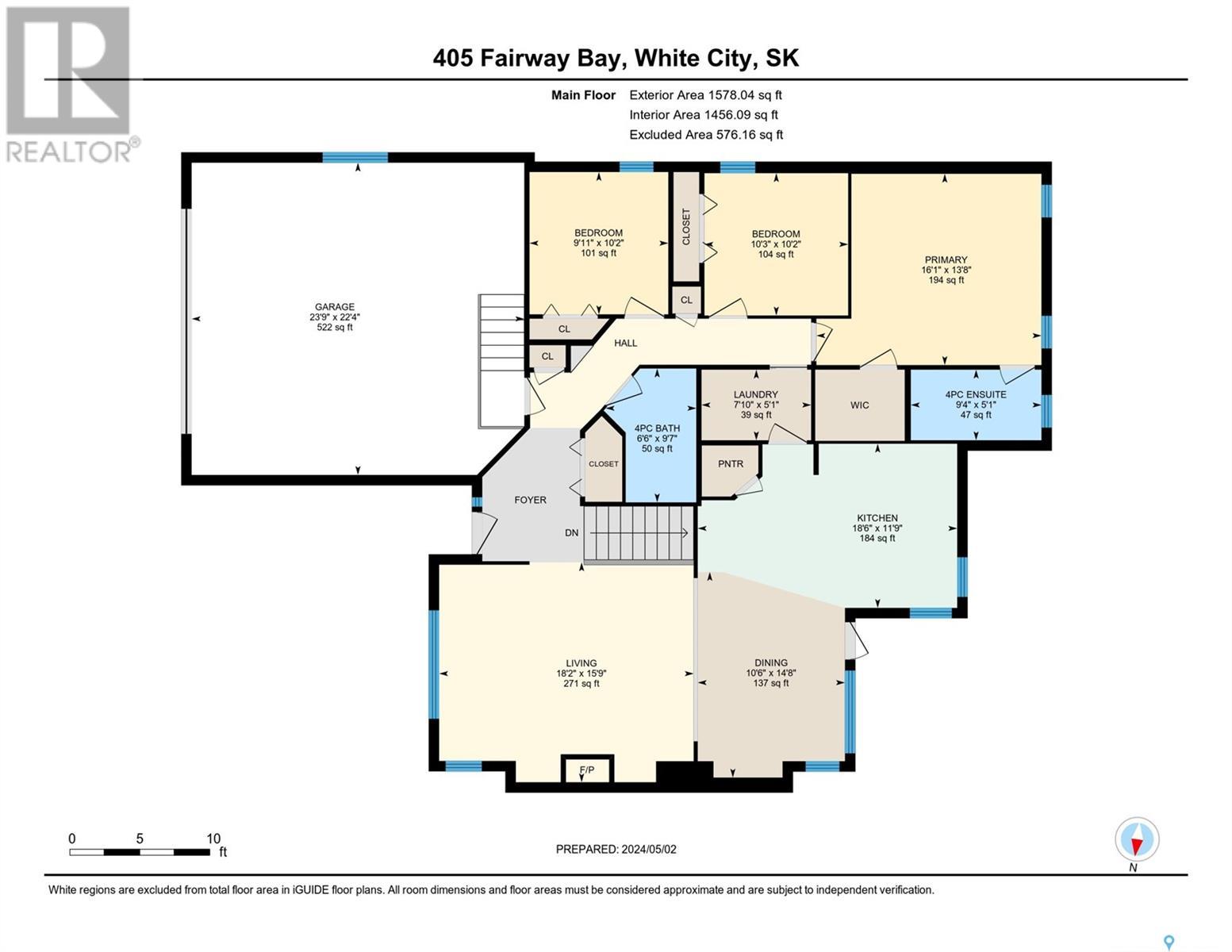 405 Fairway Bay, White City, Saskatchewan  S4L 0A8 - Photo 47 - SK967717