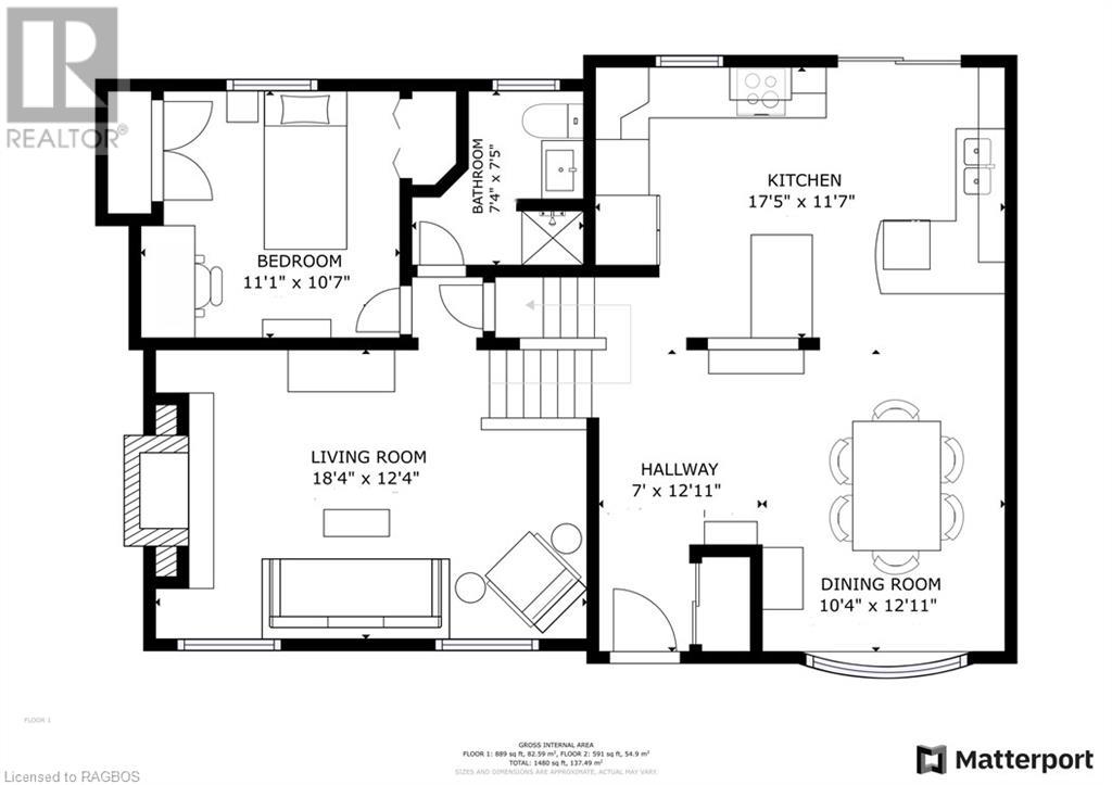 1137 Wellington Street, Port Elgin, Ontario  N0H 2C3 - Photo 3 - 40576062