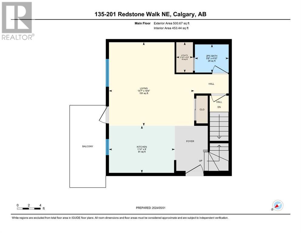 201, 135 Redstone Walk Ne, Calgary, Alberta  T3N 1M6 - Photo 33 - A2127543