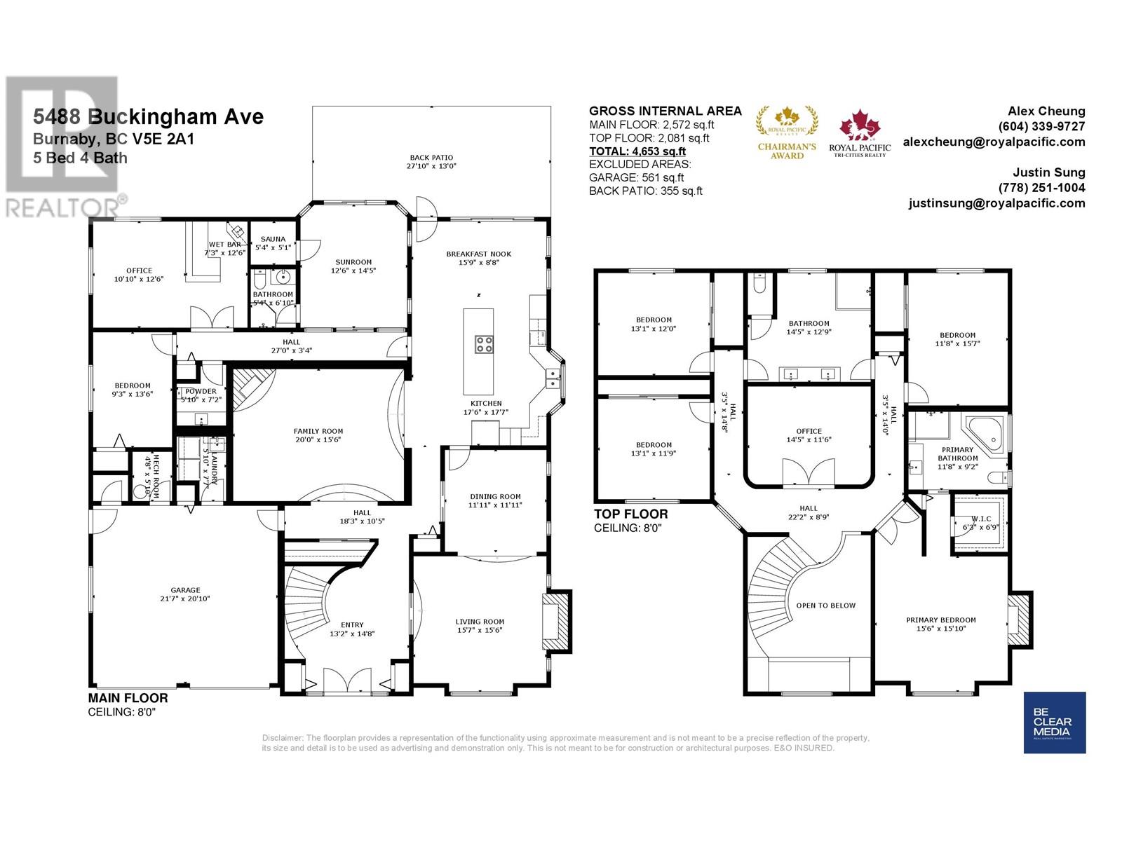 Listing Picture 33 of 37 : 5488 BUCKINGHAM AVENUE, Burnaby / 本拿比 - 魯藝地產 Yvonne Lu Group - MLS Medallion Club Member