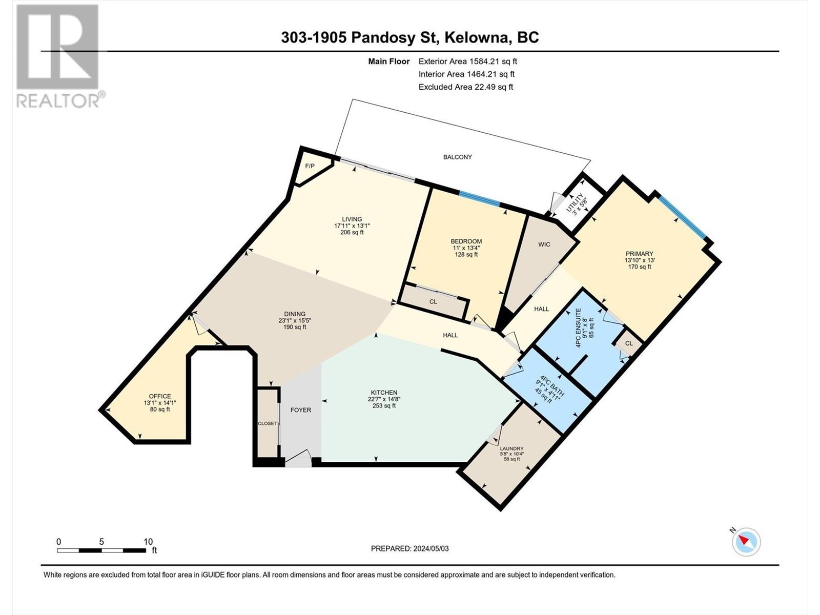 1905 Pandosy Street Unit# 303 Kelowna