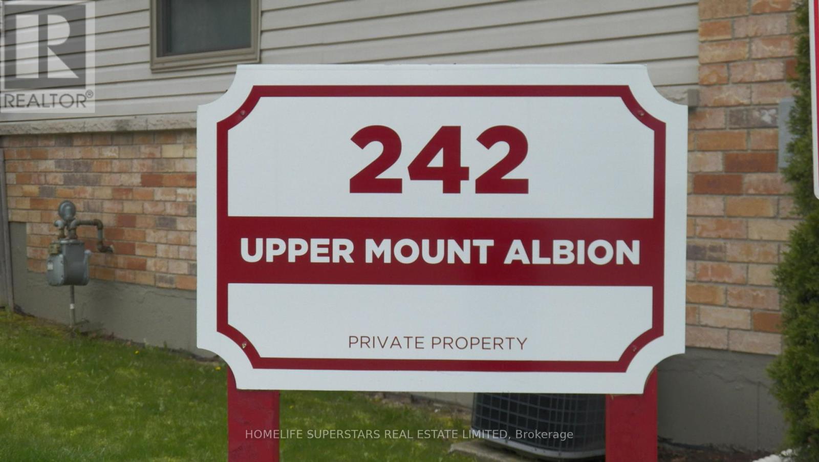 #25 -242 UPPER MOUNT ALBION RD E, hamilton, Ontario