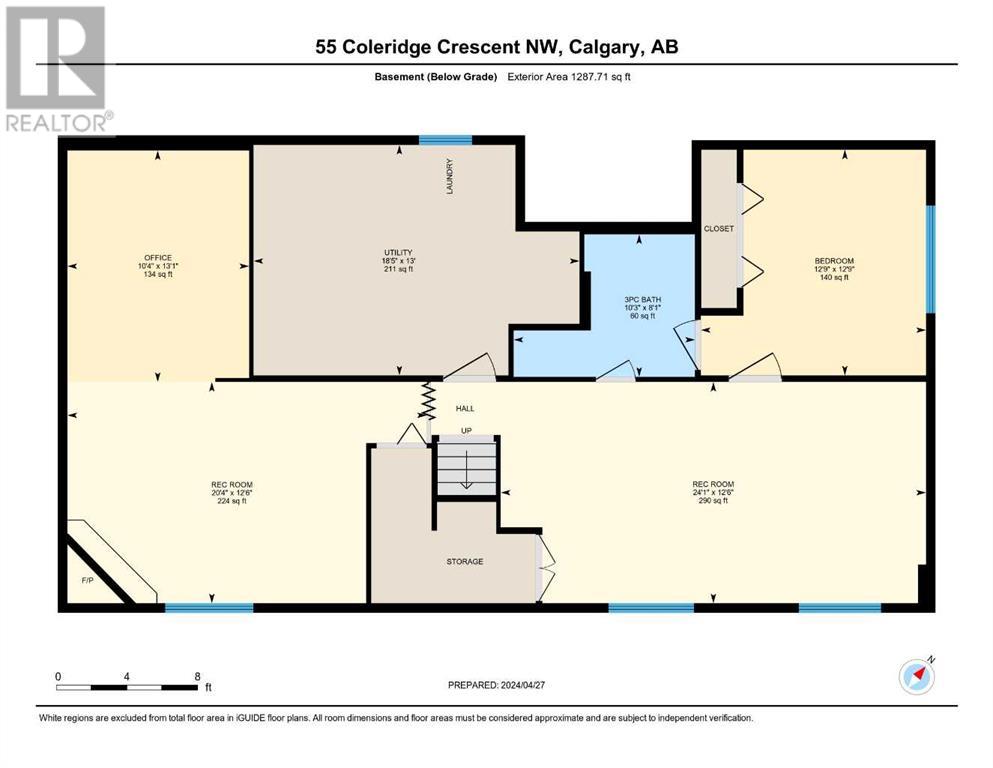 55 Coleridge Crescent Nw, Calgary, Alberta  T2K 1X8 - Photo 43 - A2129195
