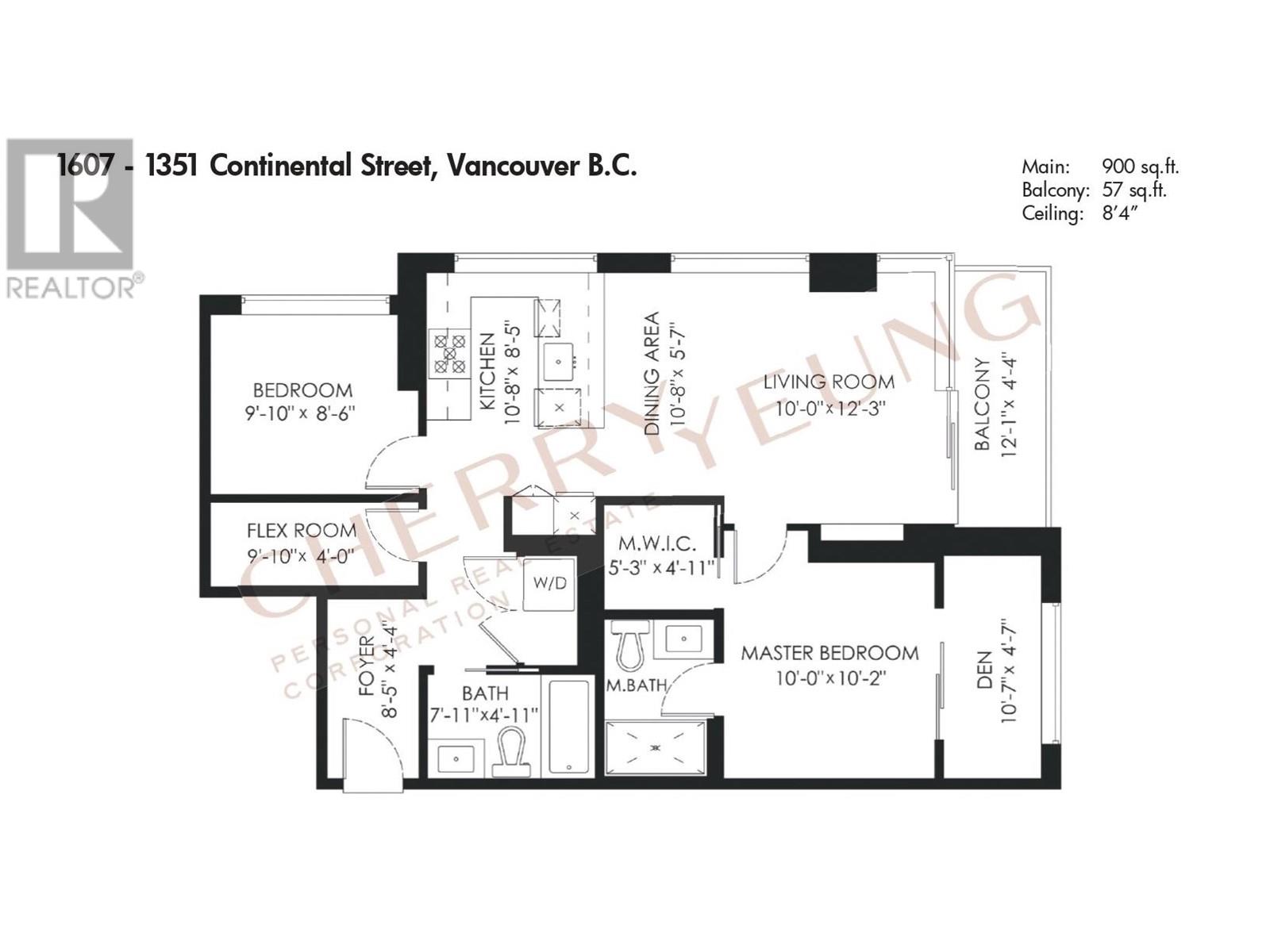 1607 1351 Continental Street, Vancouver, British Columbia  V6Z 0C6 - Photo 25 - R2879382