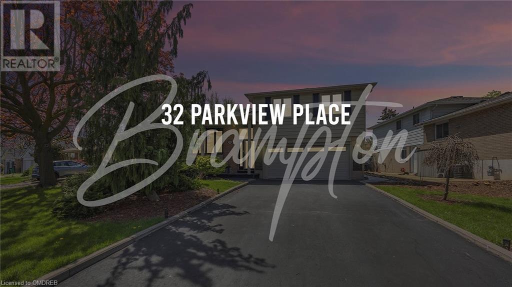 32 Parkview Place, Brampton, Ontario  L6W 2G3 - Photo 1 - 40585085