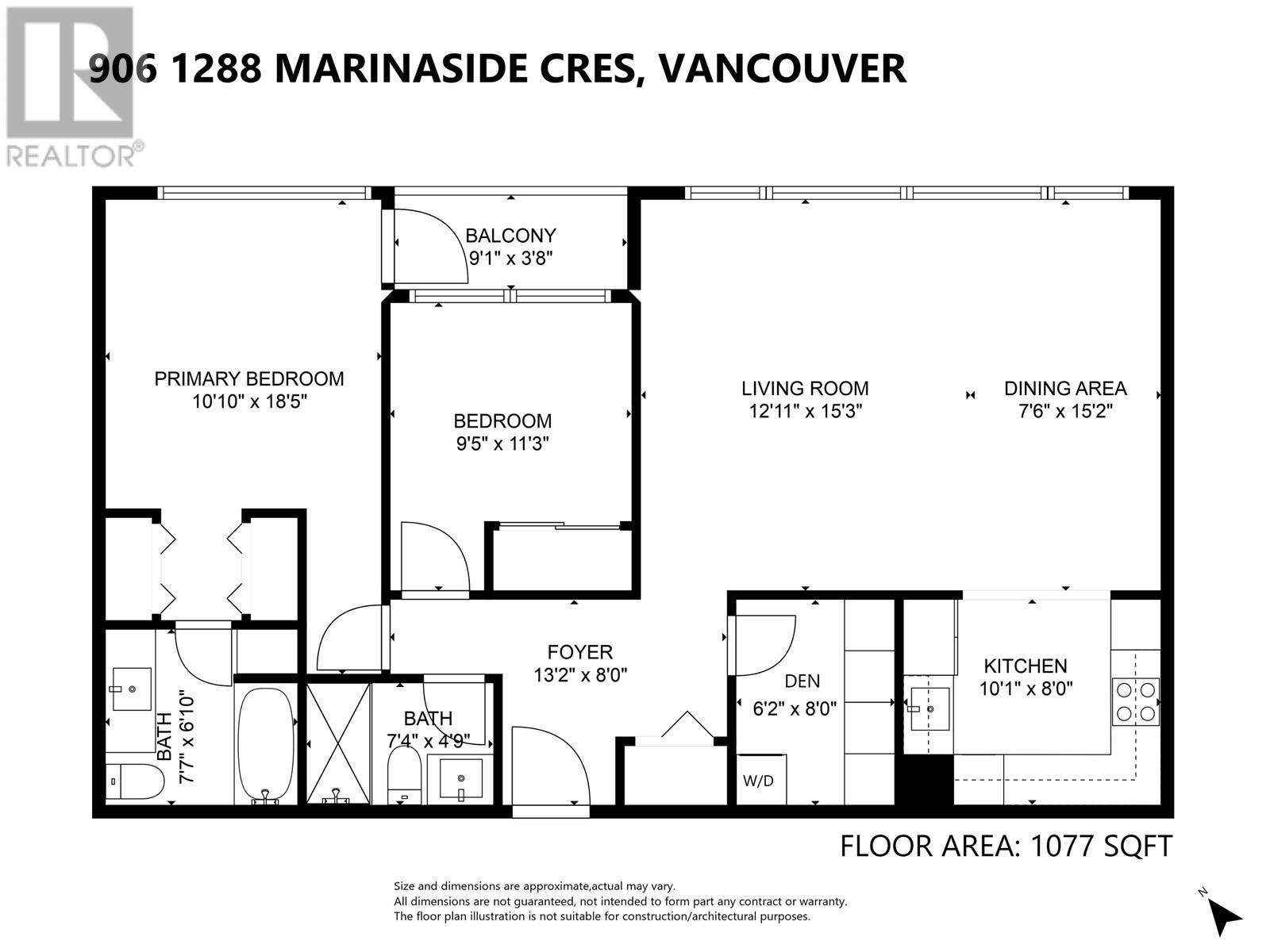 906 1288 Marinaside Crescent, Vancouver, British Columbia  V6Z 2W5 - Photo 23 - R2876670