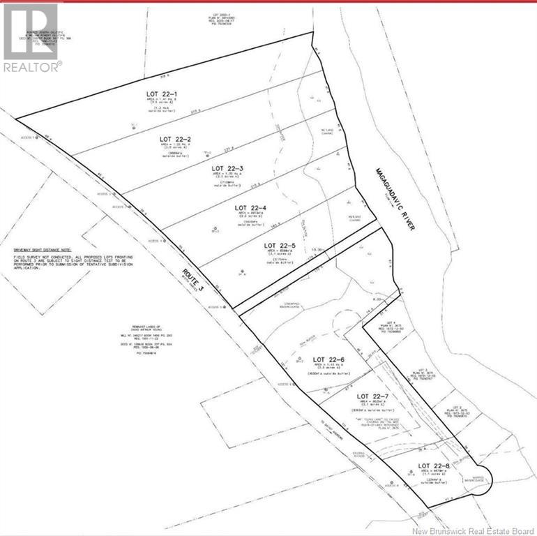 Lot 22-6 Route 3, Harvey, New Brunswick  E6K 1X8 - Photo 1 - NB095110