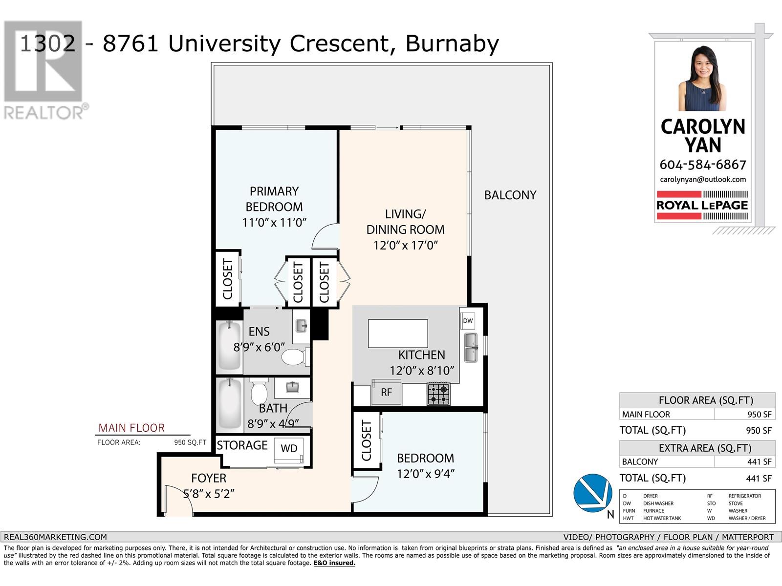 1302 8761 University Crescent, Burnaby, British Columbia  V5A 0G3 - Photo 34 - R2879039