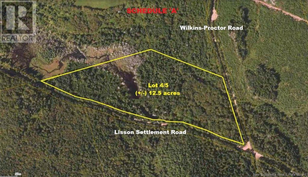 Lot 4/5 Lisson Settlement Road, lisson settlement, New Brunswick