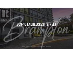 609 - 10 LAURELCREST STREET, brampton, Ontario