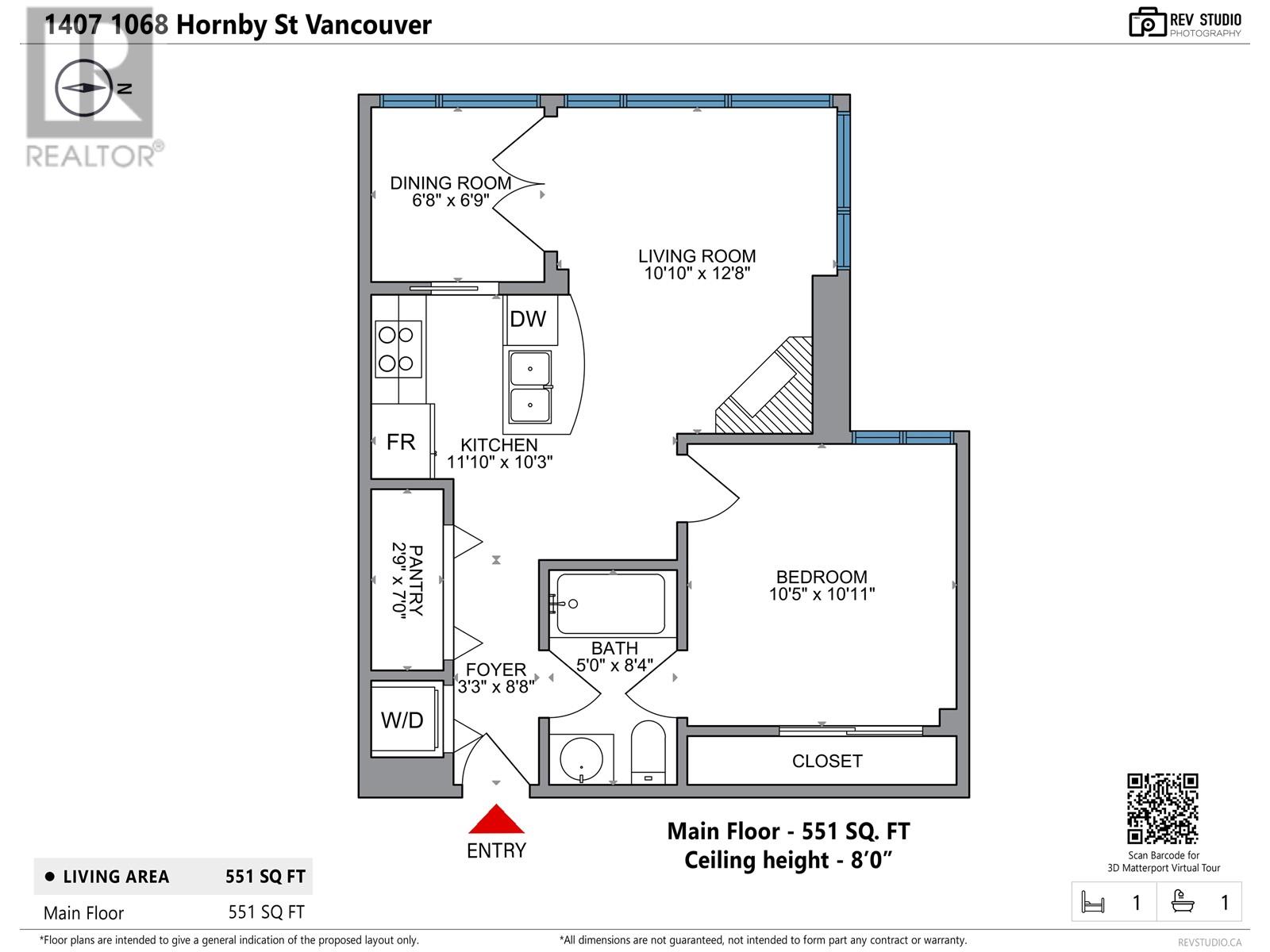 1407 1068 Hornby Street, Vancouver, British Columbia  V6Z 2Y7 - Photo 27 - R2859025