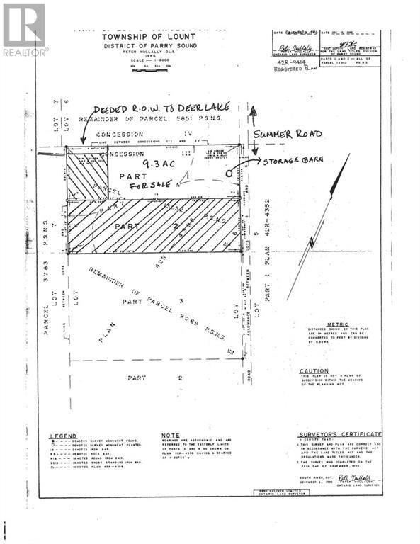 Part Lot 6 Summer Road Unit# Con 3, Lount, Ontario  P0A 1Z0 - Photo 4 - 40590793