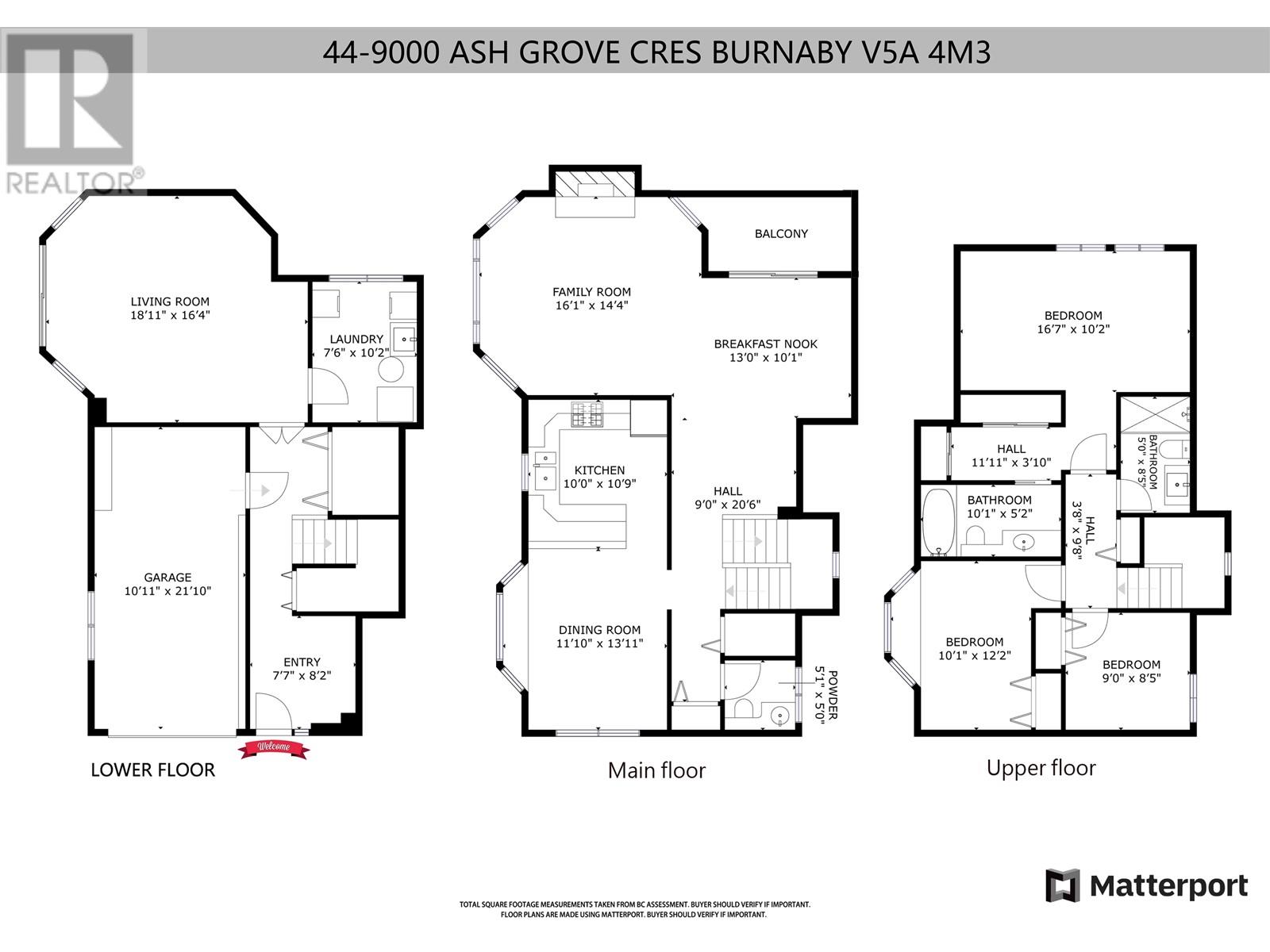 Listing Picture 15 of 15 : 44 9000 ASH GROVE CRESCENT, Burnaby / 本拿比 - 魯藝地產 Yvonne Lu Group - MLS Medallion Club Member