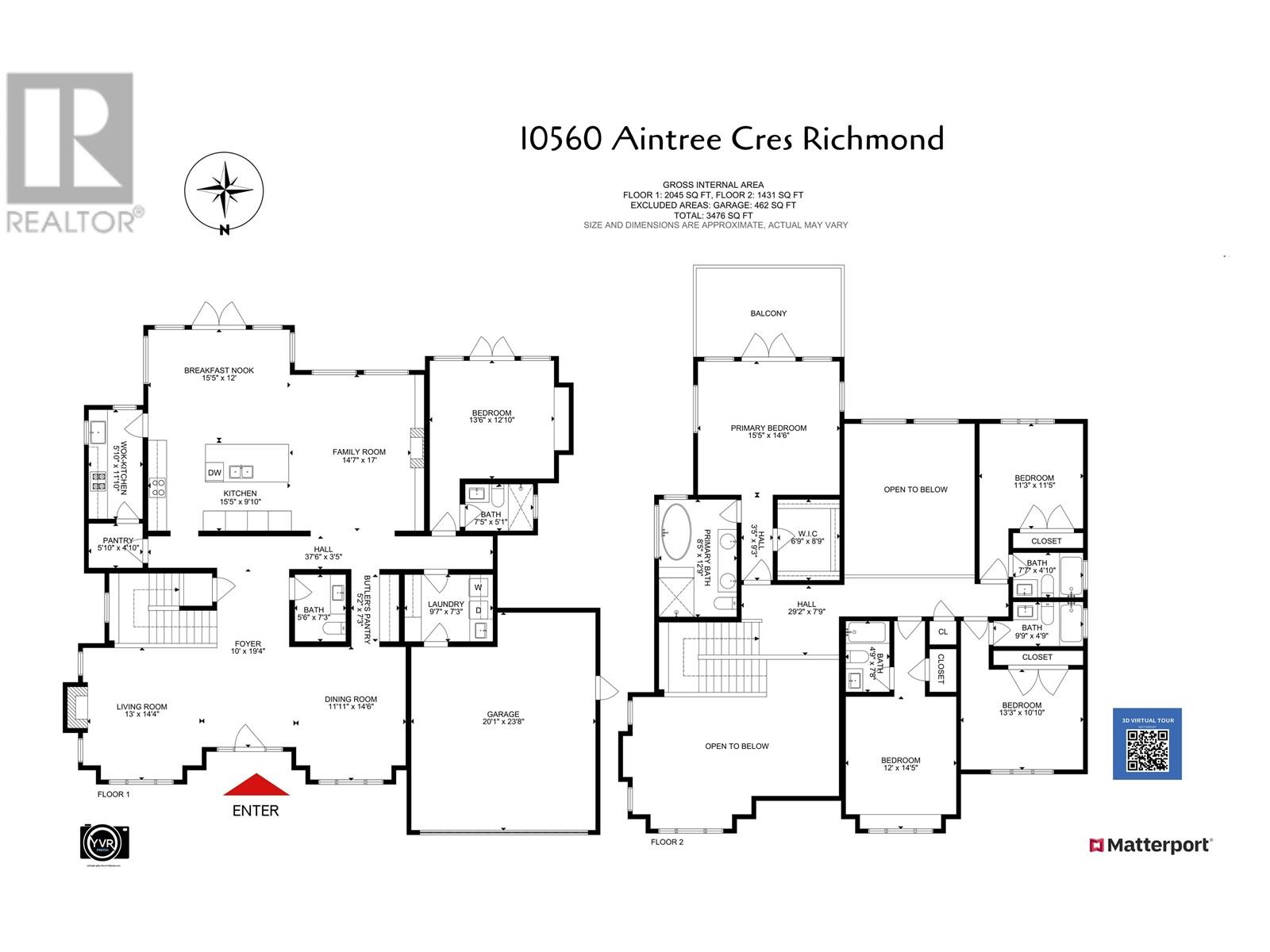 Listing Picture 39 of 39 : 10560 AINTREE CRESCENT, Richmond / 烈治文 - 魯藝地產 Yvonne Lu Group - MLS Medallion Club Member