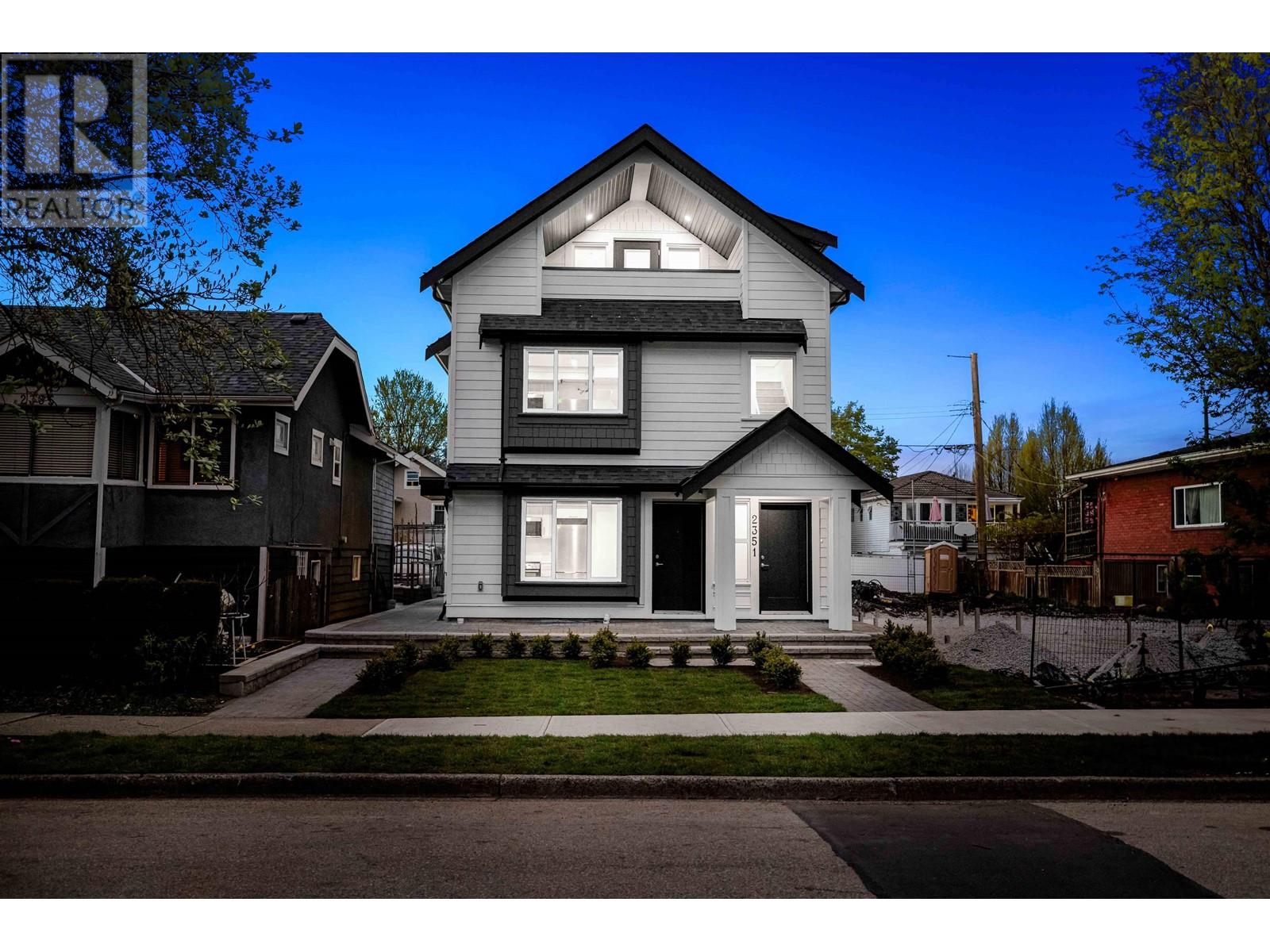 2351 ADANAC STREET, vancouver, British Columbia