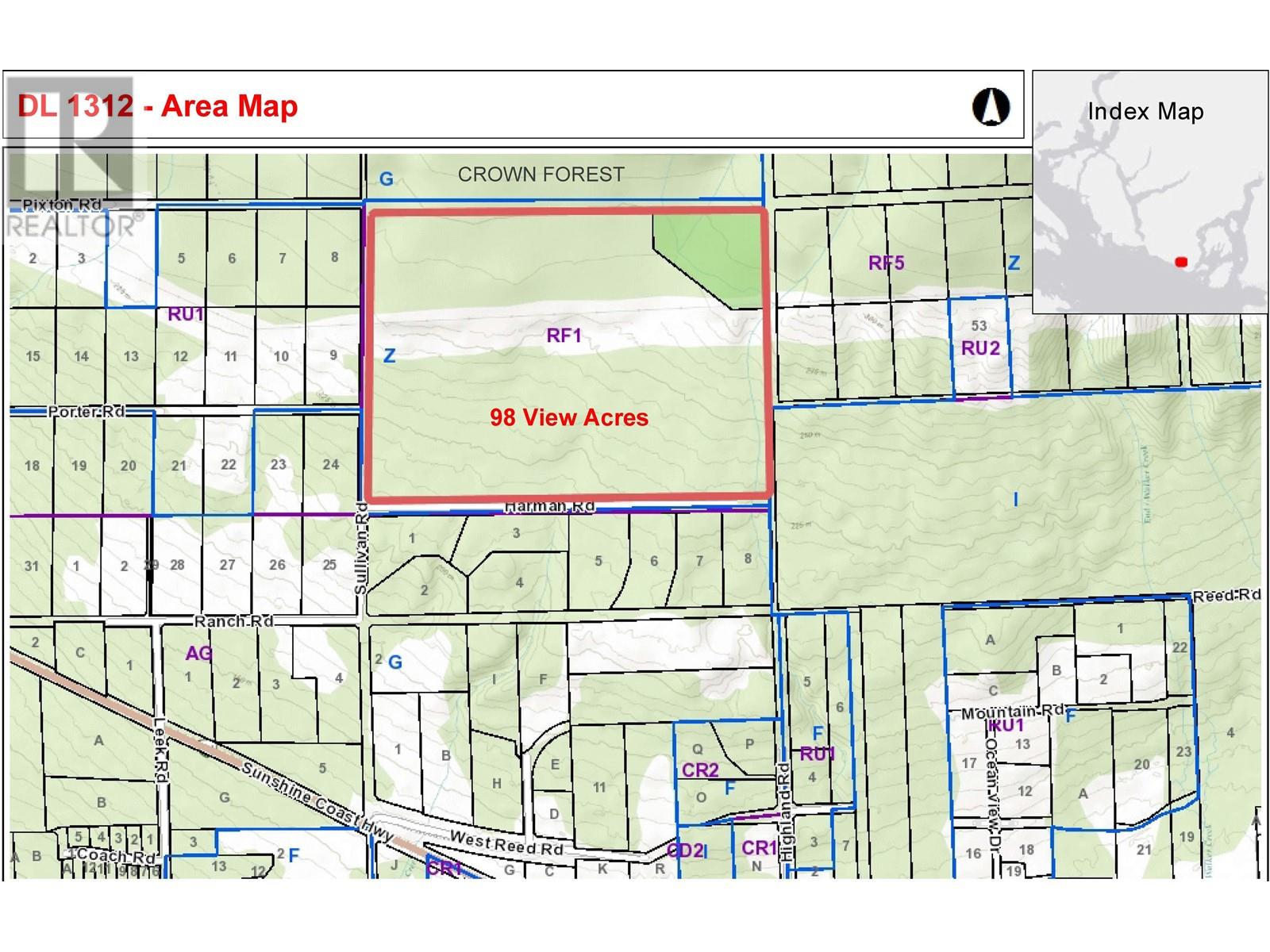 DL 1312 SULLIVAN ROAD, roberts creek, British Columbia