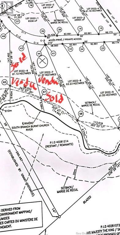 Lot2022-3 Church River Road, Lavillette, New Brunswick