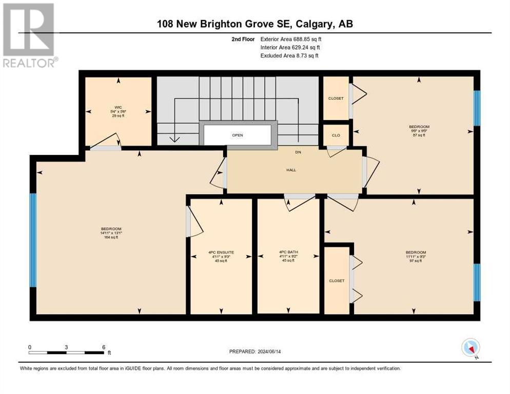 108 New Brighton Grove Se, Calgary, Alberta  T2X 1G4 - Photo 35 - A2141003