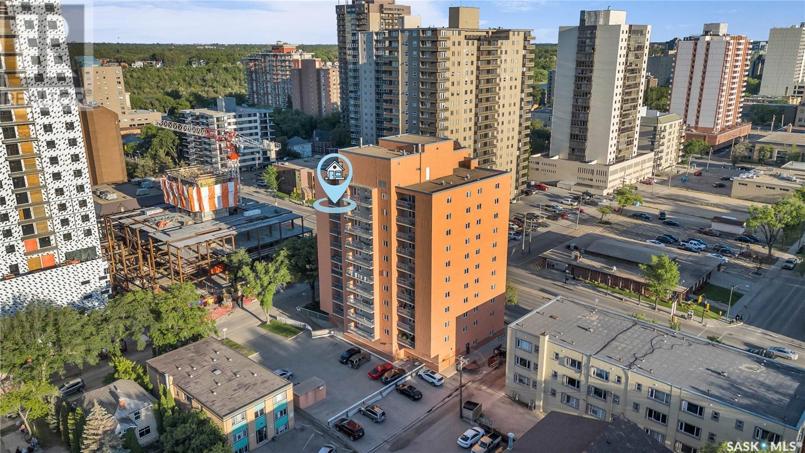 1004 405 5th Avenue N, Saskatoon, Saskatchewan  S7K 6Z3 - Photo 1 - SK974510