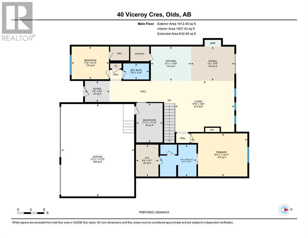 40 Viceroy Crescent, Olds, Alberta  T4H 0E4 - Photo 41 - A2125996