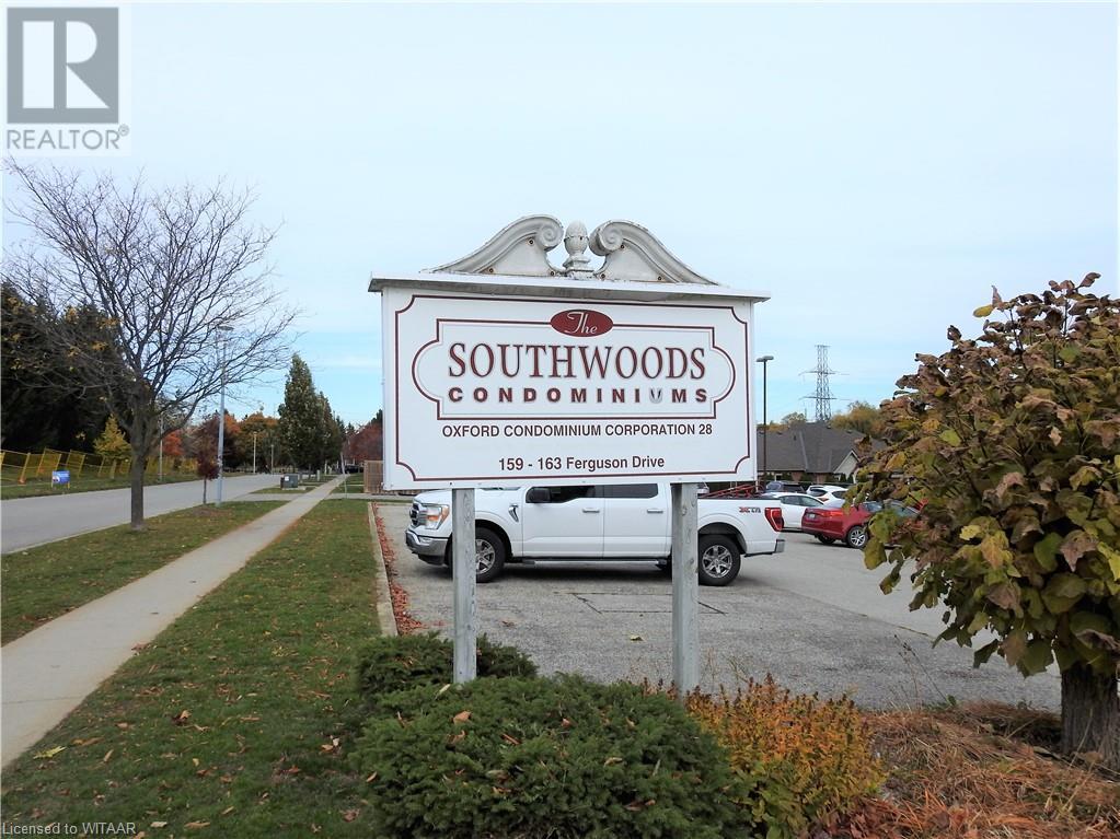 163 FERGUSON AVENUE Avenue Unit# 102, woodstock, Ontario