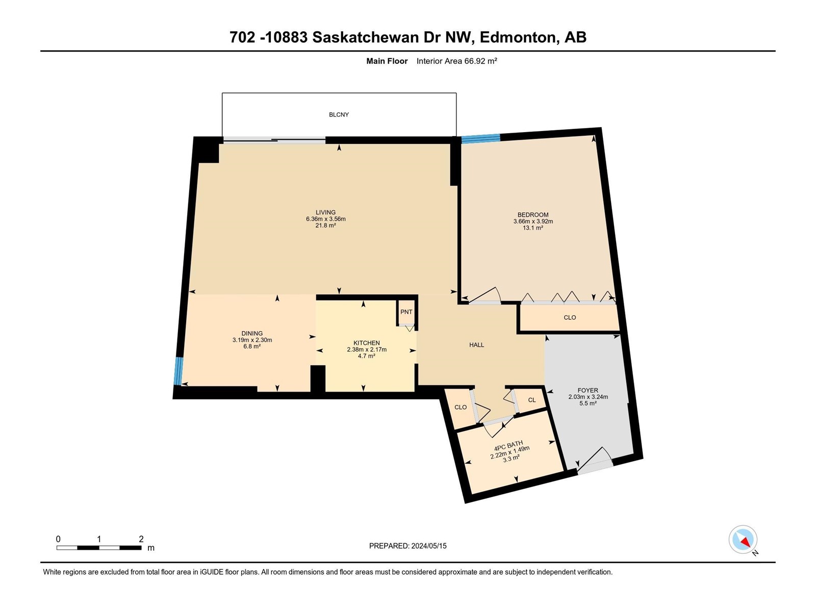 #702 10883 Saskatchewan Dr Nw, Edmonton, Alberta  T6E 4S6 - Photo 5 - E4392957