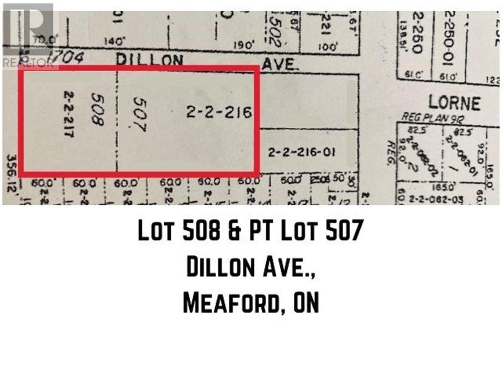 Lot 508 Dillon Avenue Unit# & Part Lot 507, Meaford (Municipality), Ontario  N4L 1E9 - Photo 2 - 40610634