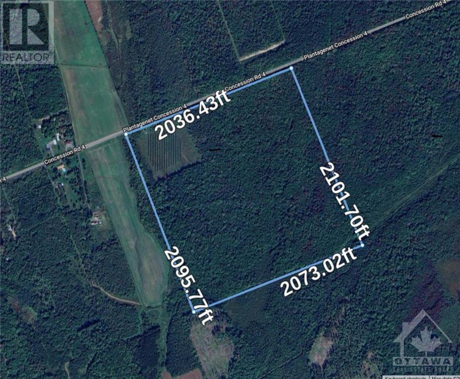 0 Concession 4 Rd Road, Alfred And Plantagenet, Ontario  K0B 1L0 - Photo 2 - X9515899